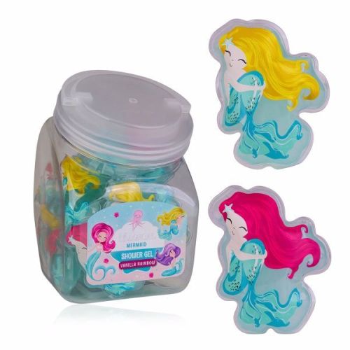 MINI GEL sprchový 50ml MAGICAL MERMAID (24 ks v dóze) 2 motivy ACCENTRA