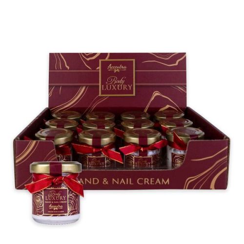 KRÉM na ruce a nehty 30ml BODY LUXURY ve skle ACCENTRA
