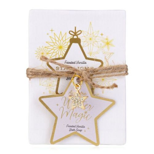 MÝDLO na ruce 100g WINTER MAGIC v dárkovém balení s přívěskem ACCENTRA