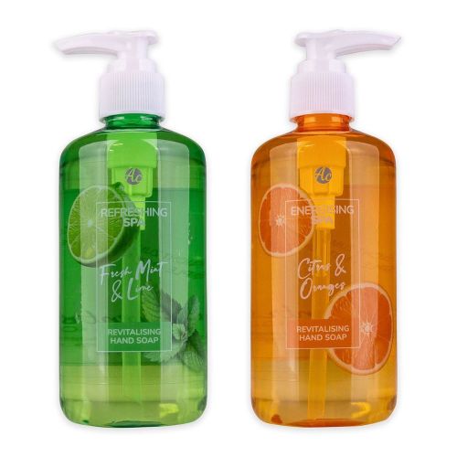 MÝDLO na ruce 290ml SPA COLLECTION s pumpičkou, 2 vůně/barvy NOVINKA ACCENTRA