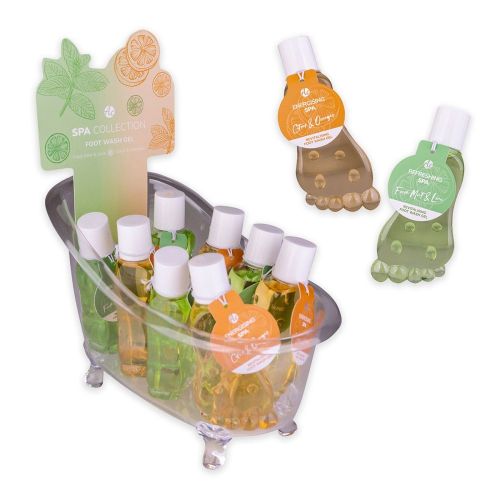 GEL na mytí nohou 70ml SPA COLLECTION v lahvičce 2 vůně/barvy ( 8 ks ve vaně) NOVINKA ACCENTRA