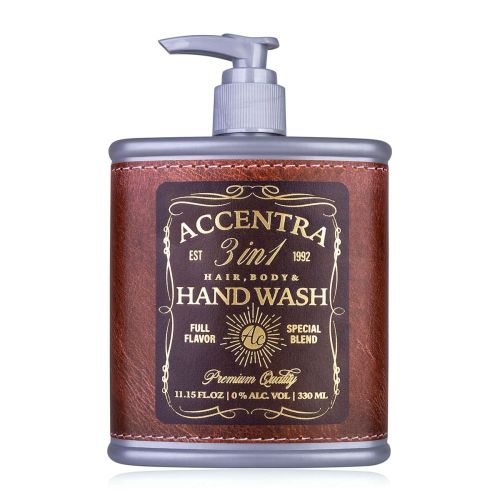 GEL sprchový/koupelový 3v1 330ml SPECIAL BLEND MEN CLASSICS, ve tvaru placatky s pumpičkou NOVINKA