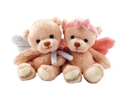 BK GUARDIAN ANGEL medvídek modrý anděl baby (18 cm)  Bukowski Design