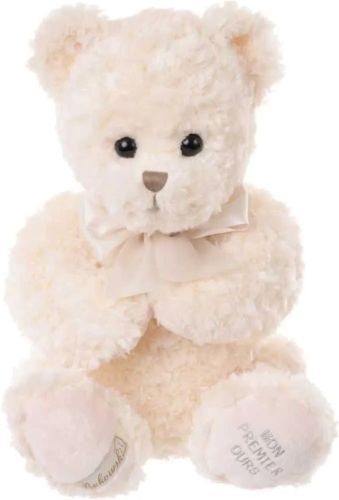 BK ANTON - MON PREMIER OURS medvěd bílý s mašlí (55 cm)  Bukowski Design