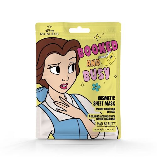 MASKA na obličej relaxační textilní 25ml Bella Disney Princess Express Yourself NOVINKA MAD BEAUTY