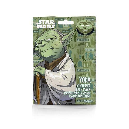 MASKA na obličej zklidňující textilní 25ml Yoda Star Wars NOVINKA MAD BEAUTY