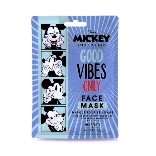 MASKA na obličej vyživující hydratační textilní 25ml Mickey and Minnie NOVINKA MAD BEAUTY