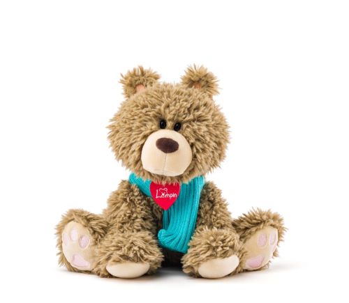 Medvěd BARIBOO se šálou malý (25 cm) NOVINKA LUMPIN
