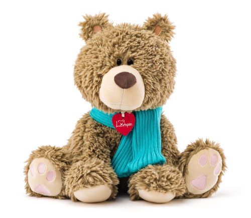 Medvěd BARIBOO se šálou velký (30 cm) NOVINKA LUMPIN